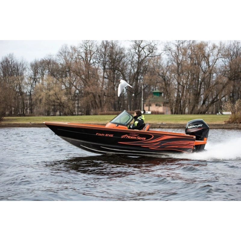 Катер-лодка алюминиевая NORTHSILVER 545 Fish