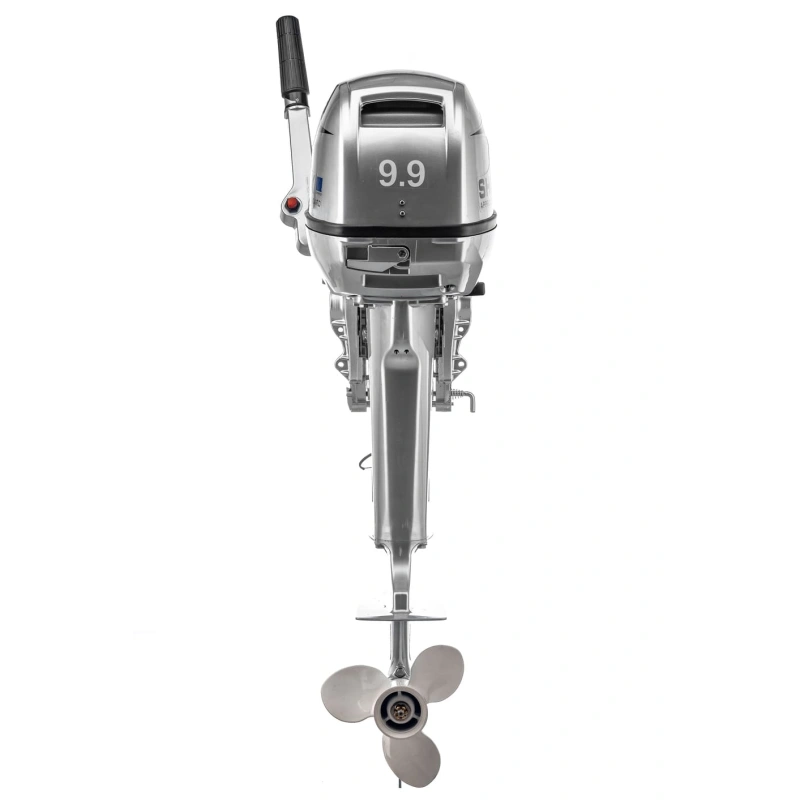 Лодка ПВХ АНДРОМЕДА 375 киль + 2х-тактный лодочный мотор SHARMAX SM9.9HS