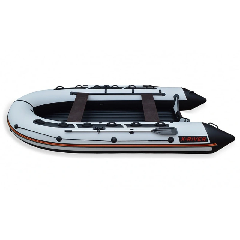 Лодка ПВХ X-RIVER Grace Wind 360 + 2х-тактный лодочный мотор SHARMAX SM9.9HS