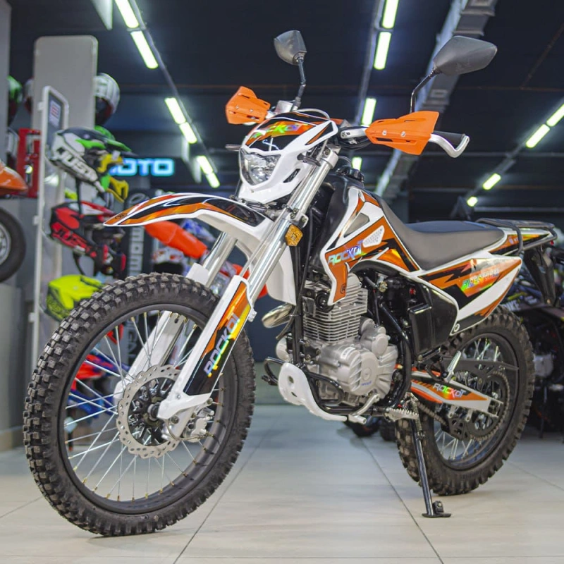 Мотоцикл кроссовый эндуро ROCKOT RS250 Firestorm (250cc, 172FMM, 21/18, ЭПТС)