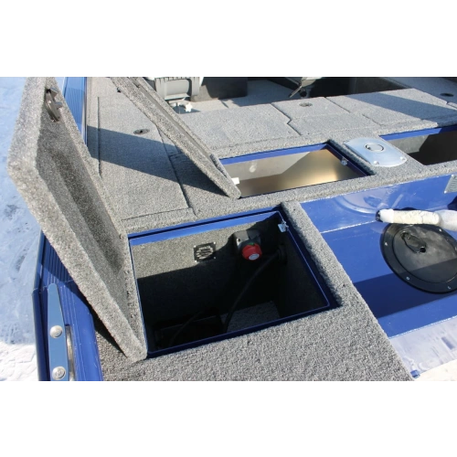 Катер-лодка алюминиевая WINDBOAT 4.6 DC EvoFish