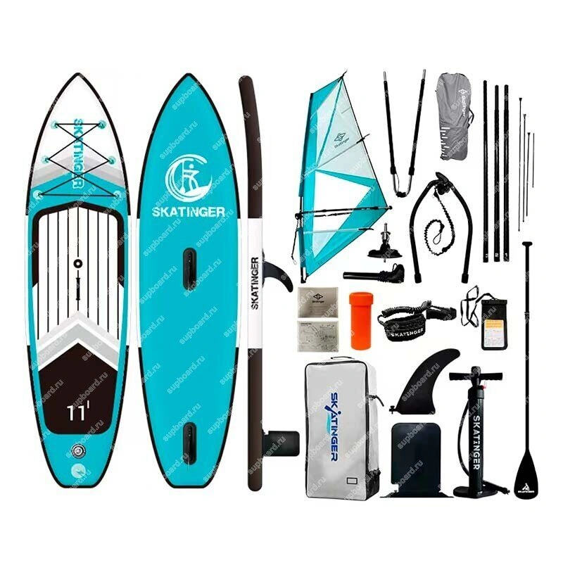 Сапборд Skatinger Windsurf 11 hard sail 4m²