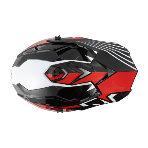 Шлем кроссовый Sharmax SH536 Red/Black
