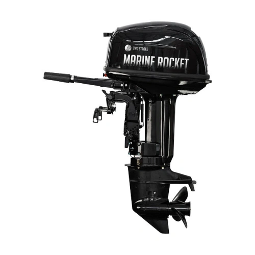 Лодка ПВХ RIVERBOATS 390 AL + 2х-тактный лодочный мотор MARINE ROCKET MR30FHS