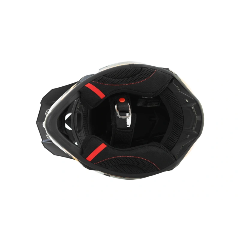 Шлем кроссовый Sharmax SH536 Orange/Black