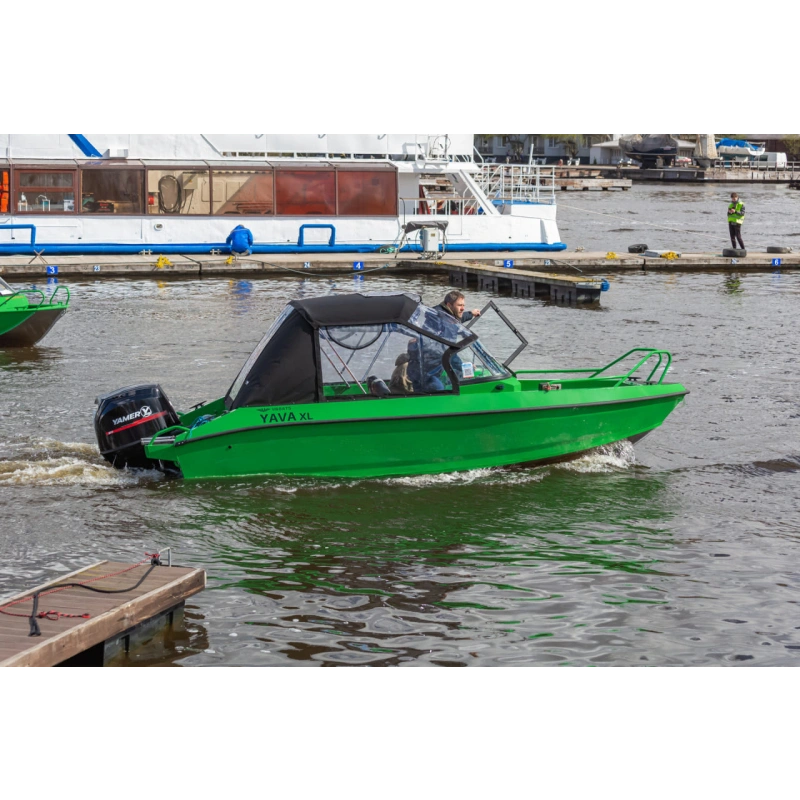 Катер-лодка алюминиевая VBOATS Yava XL Fish