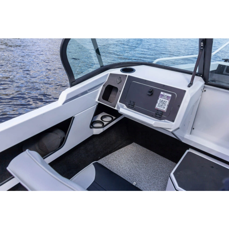 Катер-лодка алюминиевая VBOATS Yava XL Fish
