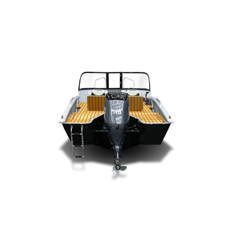 Комплект Алюминиевая лодка (катер) Mikatsu (Микатсу) 570 (Z43) Standard + мотор Mikatsu MF115FEL-T EFI