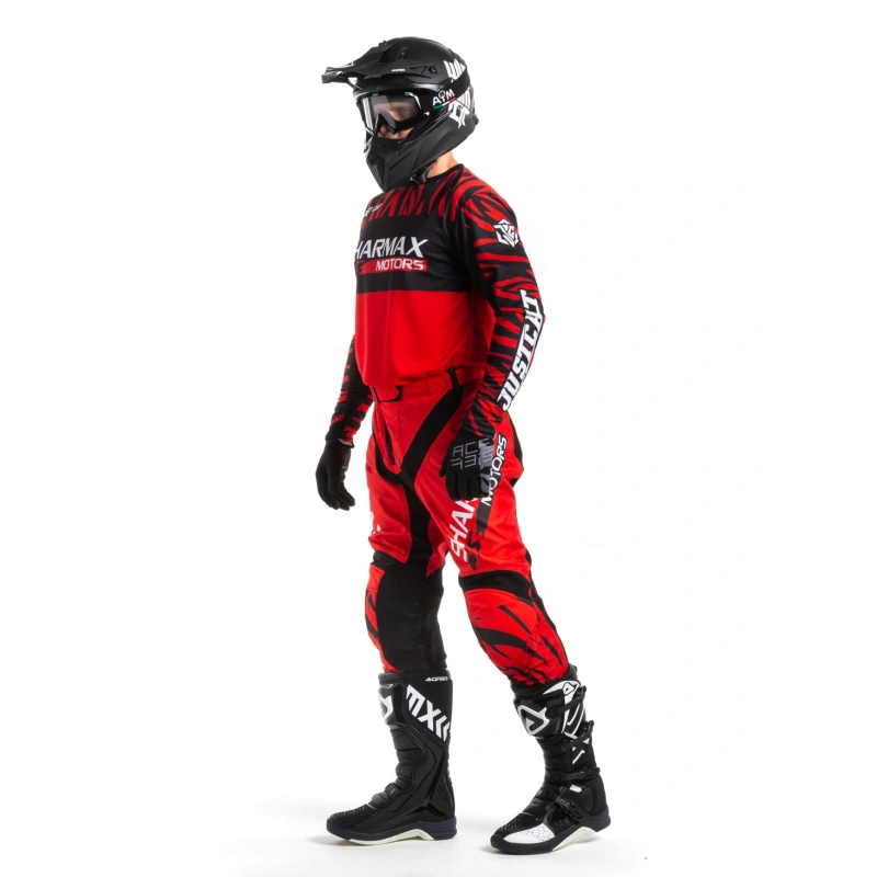 Мотоштаны Sharmax Red