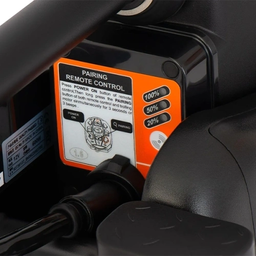 Электромотор Haswing Cayman B GPS 55lbs 137см 12В чёрный