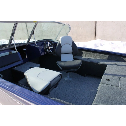Катер-лодка алюминиевая WINDBOAT 4.6 DC EvoFish