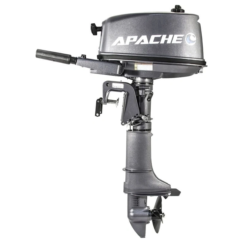 Лодка ПВХ ALTAIR HD 320 НДНД Карбон + 2х-тактный лодочный мотор APACHE T5 BS