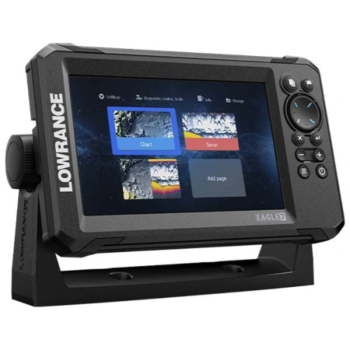 Lowrance Eagle 7 с датчиком SplitShot HD