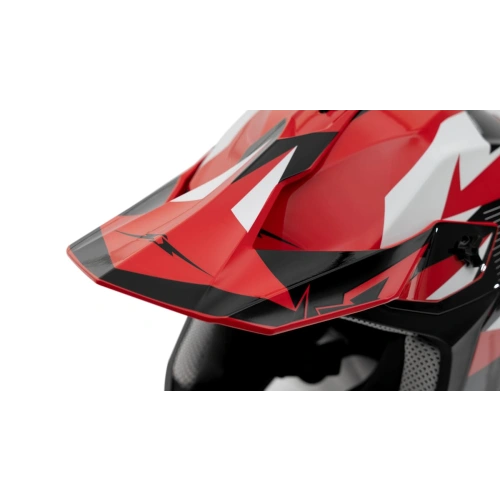 Шлем кроссовый Sharmax SH336 Red/Black