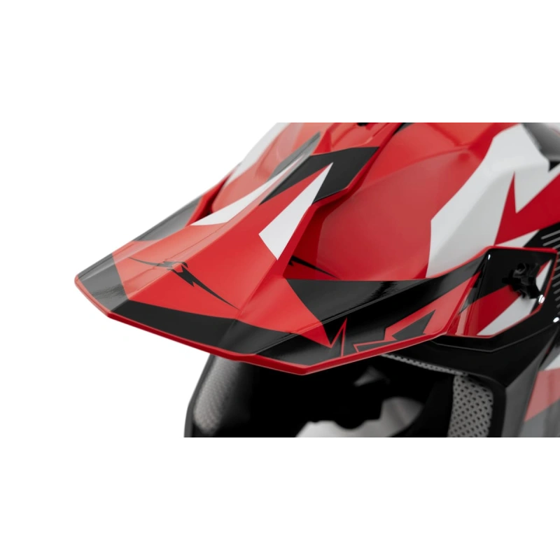 Шлем кроссовый Sharmax SH336 Red/Black