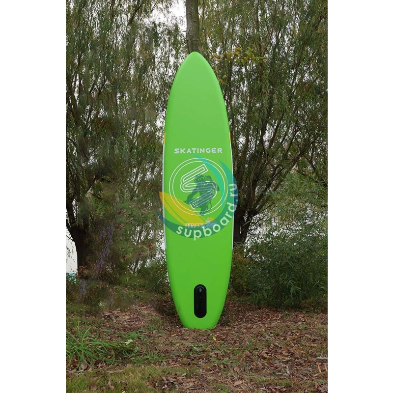 Надувной сап борд с веслом Skatinger Origin Green 11'0