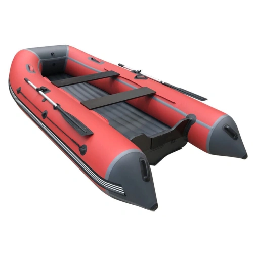 Лодка ПВХ ORCA 340 НДНД красный/темно-серый