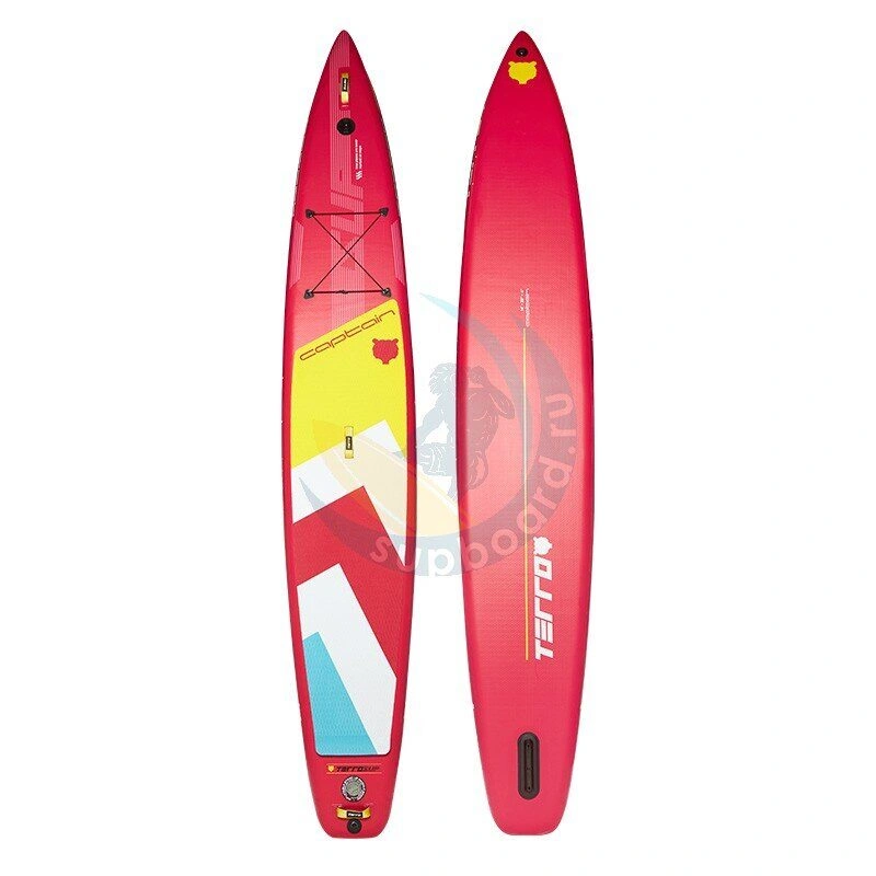 Sup борд надувной Terro Captain 14'0 Warm Red для плавания
