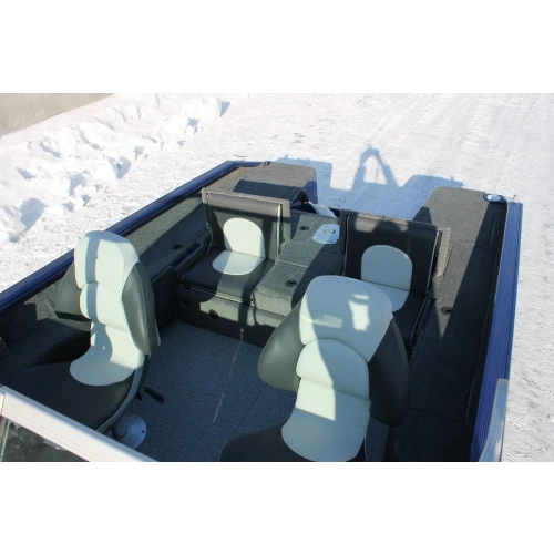 Катер-лодка алюминиевая WINDBOAT 4.6 DC EvoFish