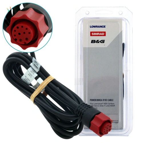 Кабель питания Lowrance PC-30-RS422 для эхолотов серий HDS/Ti/Elite/Hook