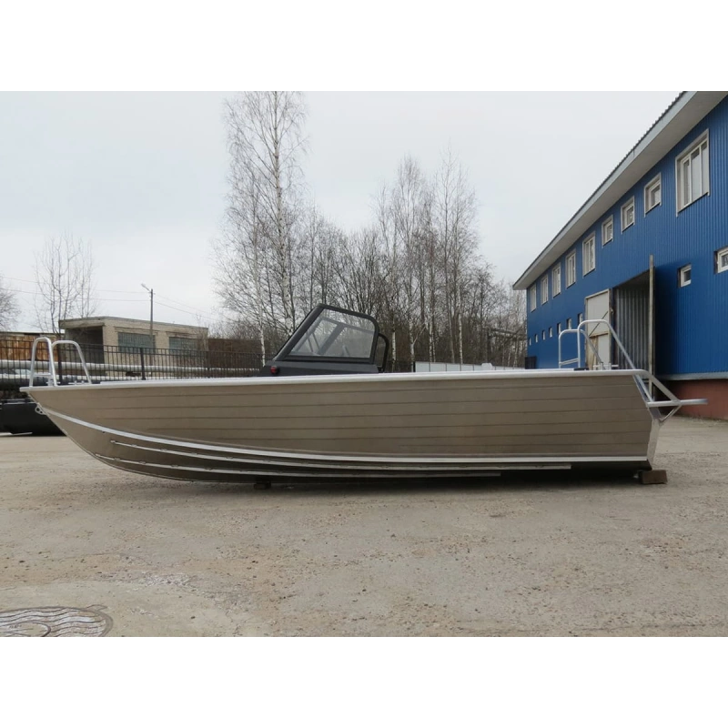 Катер-лодка алюминиевая WELLBOAT 53 Fish