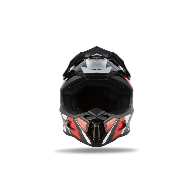 Шлем кроссовый Sharmax SH536 Red/Black