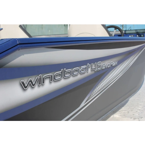 Катер-лодка алюминиевая WINDBOAT 4.6 DC EvoFish
