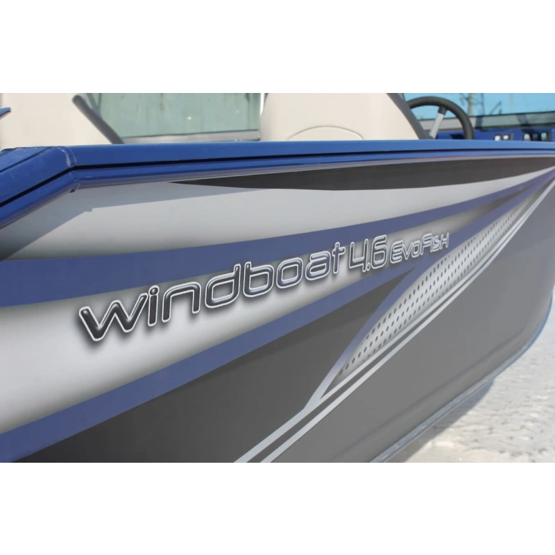 Катер-лодка алюминиевая WINDBOAT 4.6 DC EvoFish