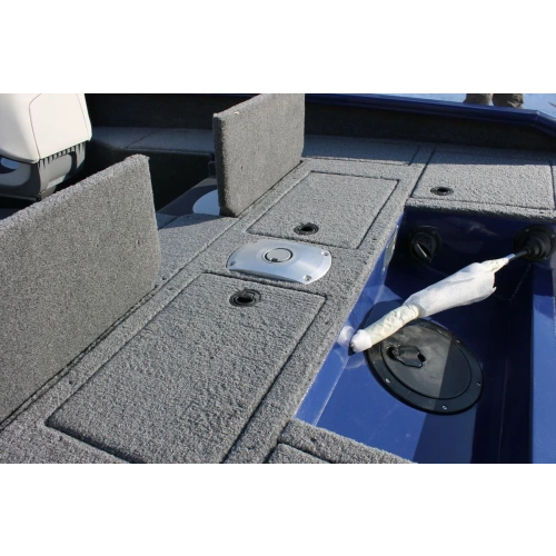 Катер-лодка алюминиевая WINDBOAT 4.6 DC EvoFish