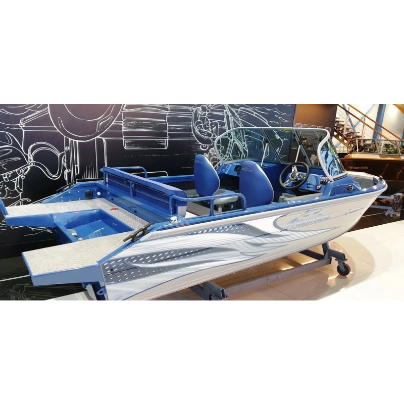 Катер-лодка алюминиевая NORTHSILVER 470 Fish
