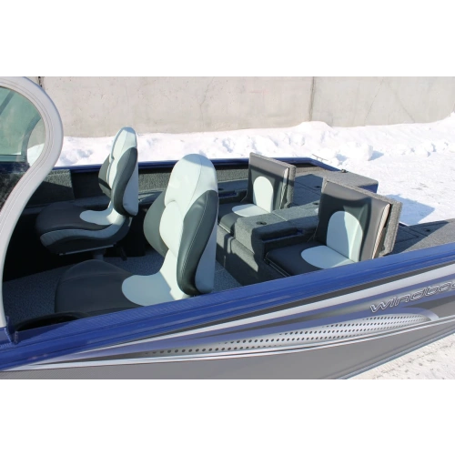 Катер-лодка алюминиевая WINDBOAT 4.6 DC EvoFish