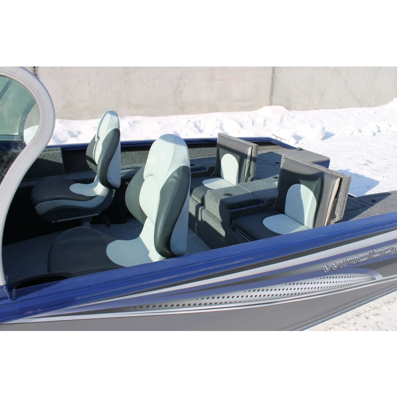 Катер-лодка алюминиевая WINDBOAT 4.6 DC EvoFish
