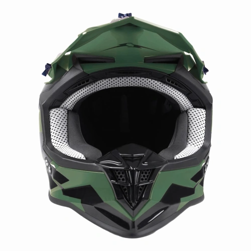 Шлем кроссовый Sharmax SH336 Khaki/Black