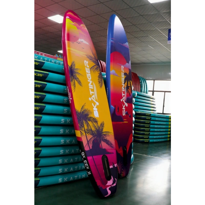 Прогулочный надувной сап Skatinger Sunset 11 с веслом