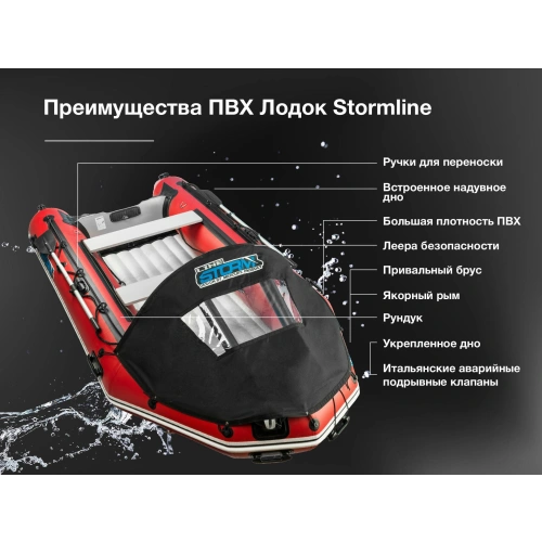 Лодка ПВХ STORMLINE Air Sea King 380 (2024)