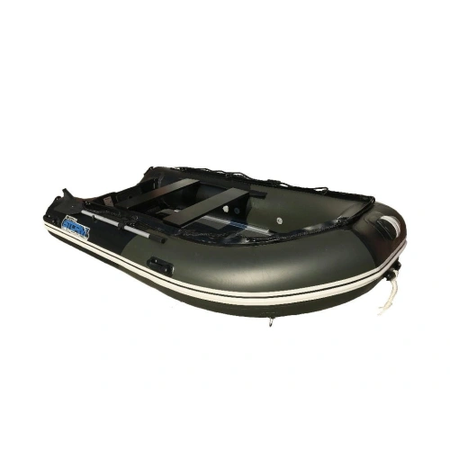 Лодка ПВХ STORMLINE Flexiteek 360 (черно-зеленая/красно-черная)