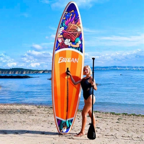 Надувной SUP Fayean Graffity 11'0 с веслом