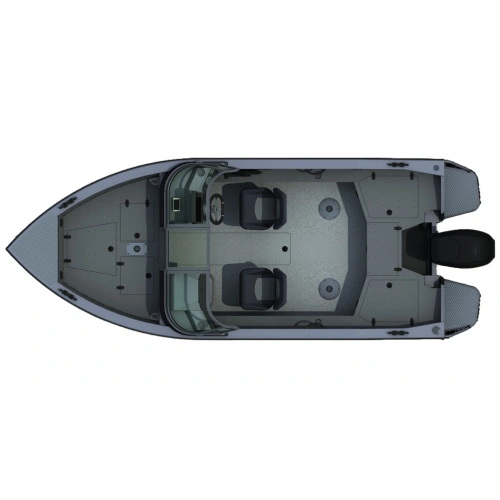Катер-лодка алюминиевая SIBERIA S4 (one)