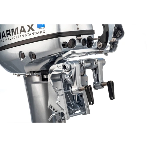 Лодка ПВХ АНДРОМЕДА 375 киль + 2х-тактный лодочный мотор SHARMAX SM9.9HS