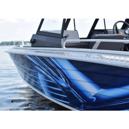 Катер-лодка алюминиевая WELLBOAT 51