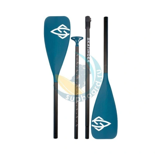 SUP Skatinger Serial Light Blue 11.6 с двухлопастным веслом и сиденьем