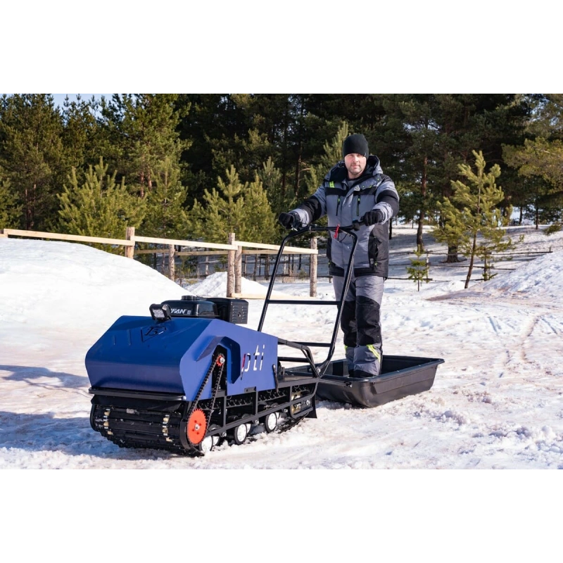 Мотобуксировщик БУРЛАК-М Опти-3 15 л.с.