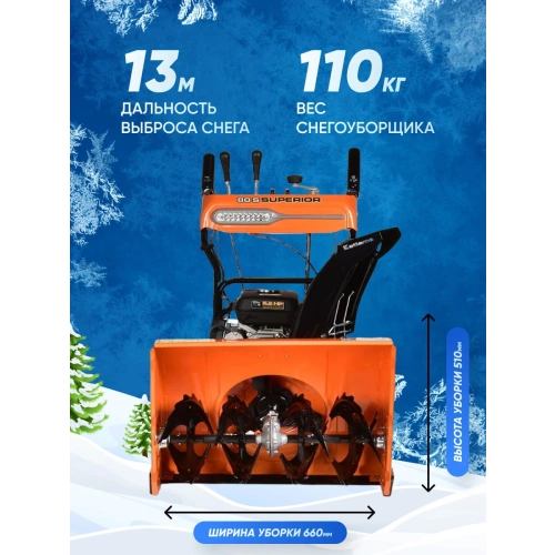 Снегоуборщик KETTAMA 80 S Superior