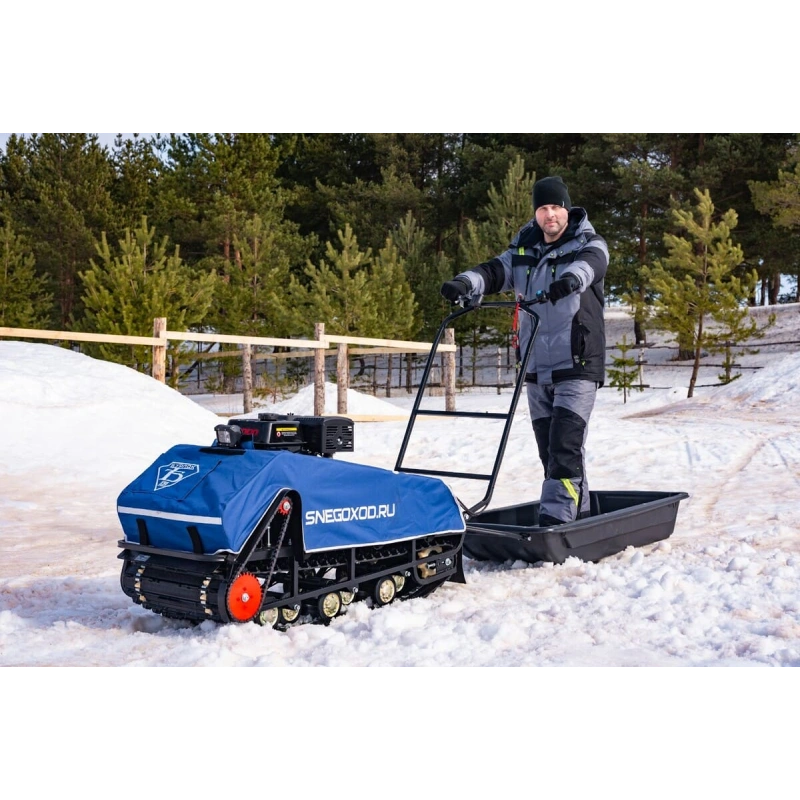 Мотобуксировщик БУРЛАК-М Опти-3 15 л.с.