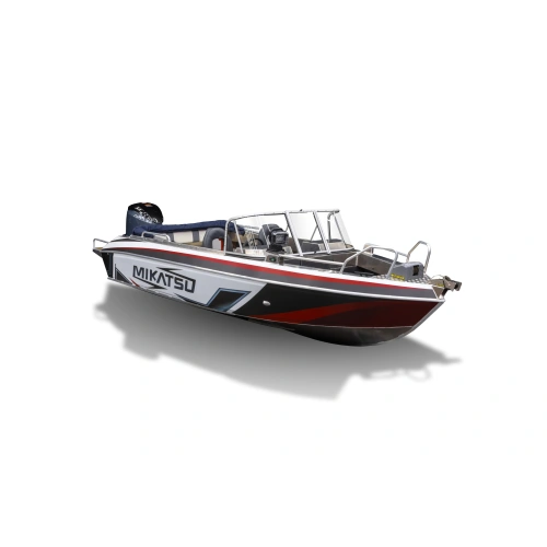 Комплект Алюминиевая лодка (катер) Mikatsu (Микатсу) 590 (Z99) Sport + мотор Hidea HDEF 115 FEL-T EFI