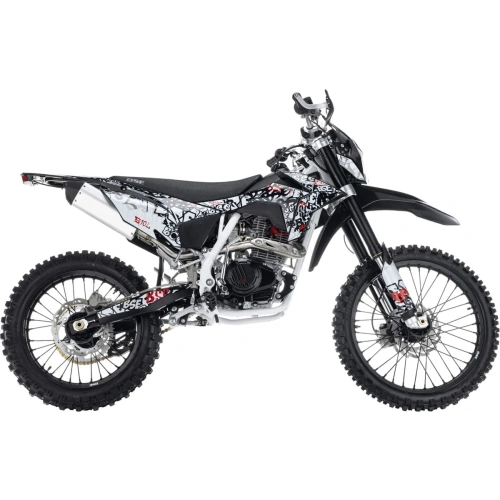 Мотоцикл кроссовый эндуро BSE Z10L Graffiti White (172 FMM) 21/18