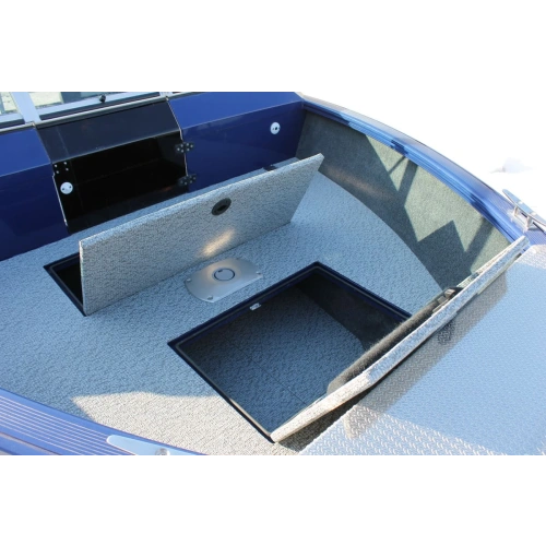 Катер-лодка алюминиевая WINDBOAT 4.6 DC EvoFish