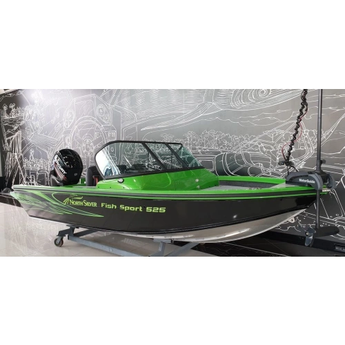 Катер-лодка алюминиевая NORTHSILVER 525 Fish Sport
