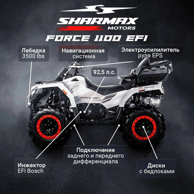 Квадроцикл BRP Force 1100 (ПСМ)