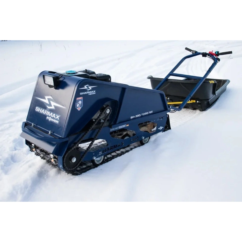 Мотобуксировщик SHARMAX S380 1250 HP6.5 Ultra (2024)